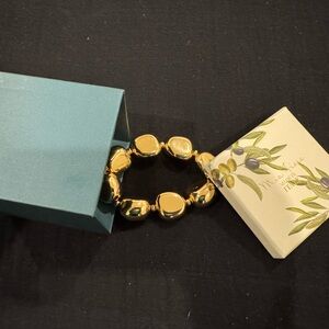 Gold “BUBBLE” Stretch Bracelet by MIA FIORE( made in Italy 🇮🇹) pretty&practical